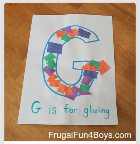 Letter 'G' | Preschool letter crafts, Letter g crafts, Letter a crafts