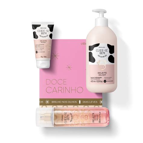 Kit De Leite O Boticario - Kit o Boticário Cuide-se Bem De Leite Natal 2021 Hidratante 400ml ...