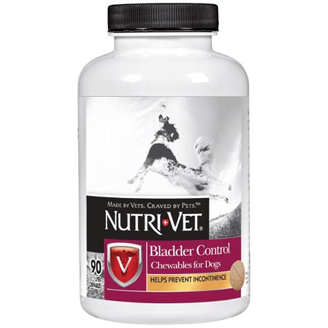 Nutri Vet Bladder Control Chewables For Dogs 90 Count