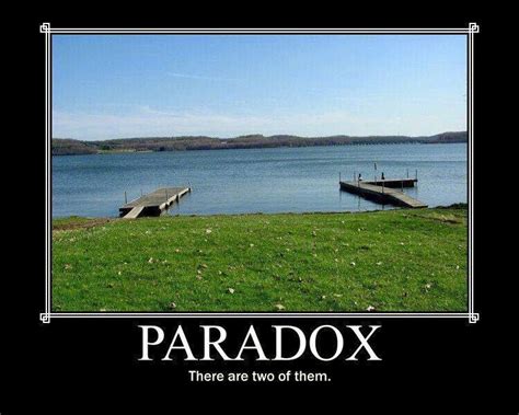 Paradox Pair Of Docks Punny Puns Good Humor One Liner Rofl Paradox