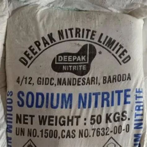 Sodium Nitrite Powder 50 Kg Bag Grade A At Rs 65 Kilogram In New