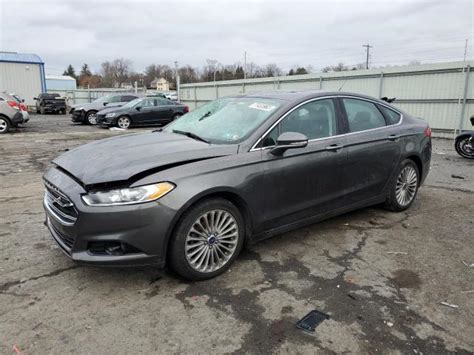 2016 Ford Fusion Titanium For Sale Pa Philadelphia Fri Dec 29 2023 Used And Repairable