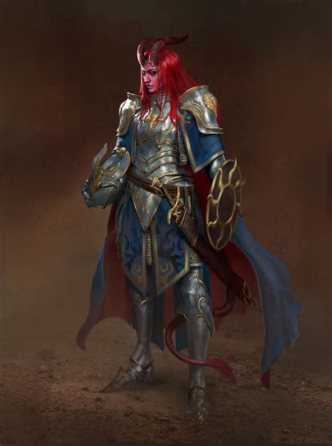 Tiferina Paladina Tiefling Paladin Paladin Dnd Paladin