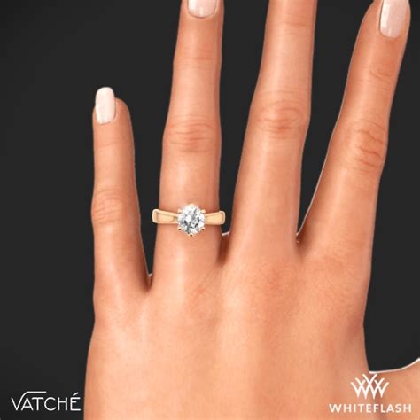 Royal Crown Solitaire Engagement Ring By Vatche 3803