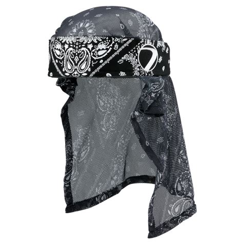 Dye Head Wrap Bandana Black Dye