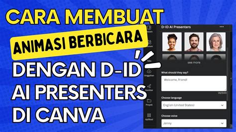 Cara Membuat Animasi Berbicara Atau Mengubah Teks Menjadi Video Dengan