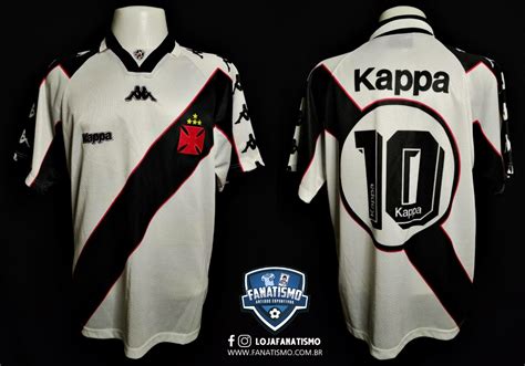 Camisa Do Vasco Oficial II Kappa 1997 10 Edmundo G Fanatismo