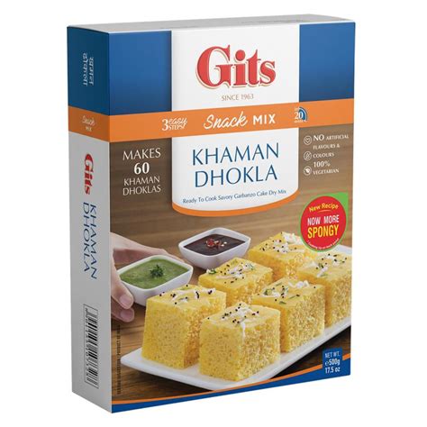 Gits Khaman Dhokla Snack Mix Oz Gm Desiclik