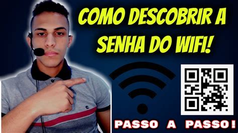 Como Descobrir A Senha Do Wifi Conectado YouTube