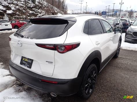 2021 Snowflake White Pearl Mica Mazda Cx 30 Turbo Premium Awd