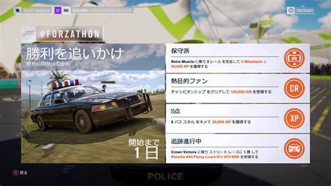 Forzathon Chase Down Victory 勝利を追いかけ ForzaHorizon3 OPCDiary