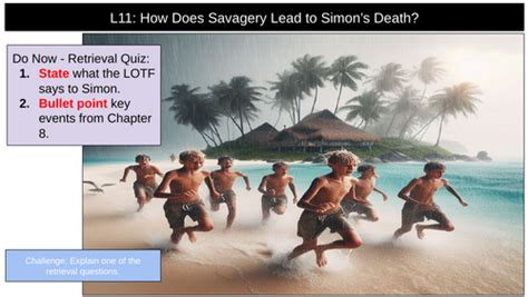 Lord Of The Flies Simon Death Teaching Resources