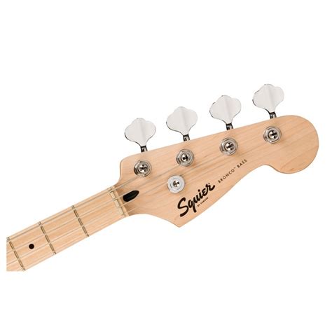 Squier Sonic Bronco Bass MN Arctic White At Gear4music