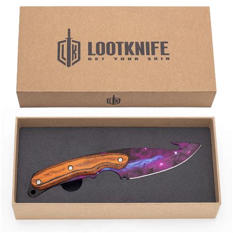 Gut Knife Galaxy Black Real Cs2 Custom Made Irl By Lootknife