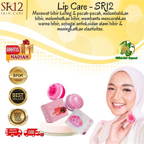 Jual Lip Care Sr Lip Balm Pelembab Bibir Pencerah Warna Bibir Alami