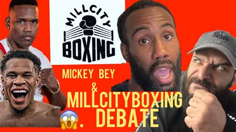 Devin Haney Vs Subriel Matias Debate With Mickey Bey Millcity