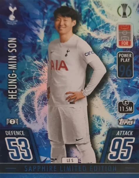 MATCH ATTAX CHAMPIONS League 2021 2022 Limited Edition Heung Min Son LE