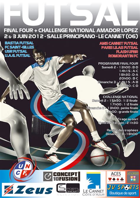 L Affiche Du Final Four Futsal Romorantin Futsal Club