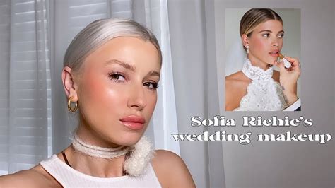 Recreating Sofia Richie S Wedding Makeup Youtube