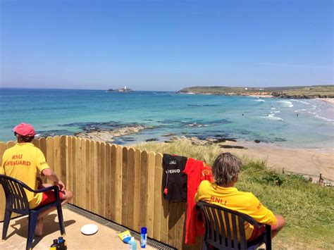 Gwithian Rnli Lifeguards Rescue Two Swimmers Caught In A Rip Current Rnli