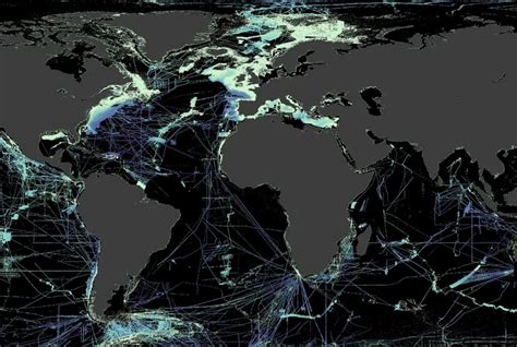 Atlantic Ocean Floor Topography Map