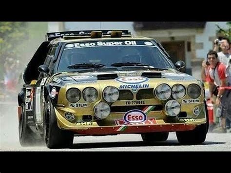 Lancia Rally Compilation Rally Motorsport Youtube