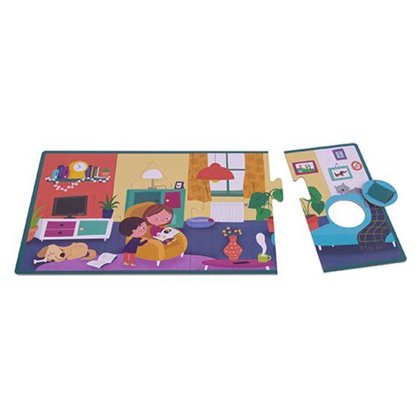 Puzzles Asociaci N La Casa Puzzles Piezas Xxl Apli En Infanity