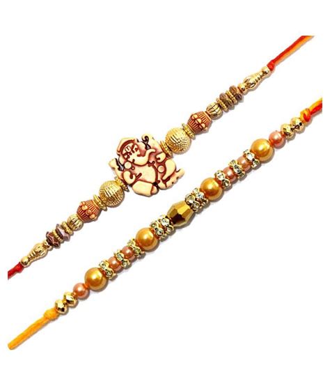 Rakhi Set Designer Multicolour Pack Of Buy Rakhi Set Designer