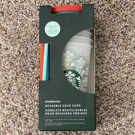 Starbucks Dining Starbucks Summer Color Changing Confetti