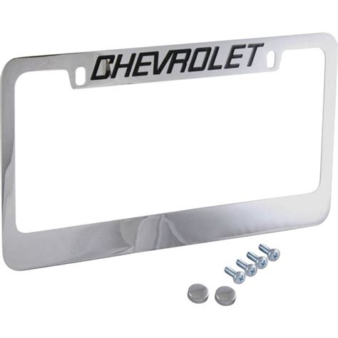 Eckler S Nova License Plate Frame Chevrolet Block Letters 1962 1979 Chevrolet