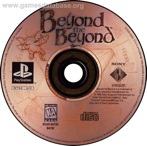 Beyond The Beyond Sony Playstation Artwork Disc