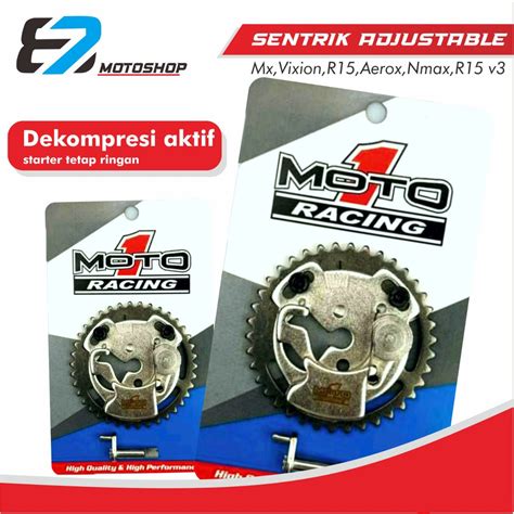 Jual Gear Timing Gigi Sentrik DEKOMPRESI MX KING VIXION R15 AEROX NMAX