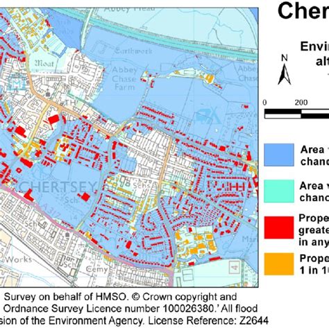 Altered Environment Agency flood map for the public (case study ...