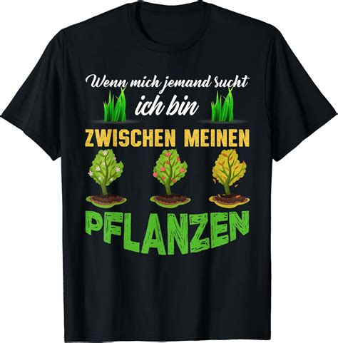 Hobbygärtnerin Und Gärtner Spruch Für Den Garten T Shirt Amazonde