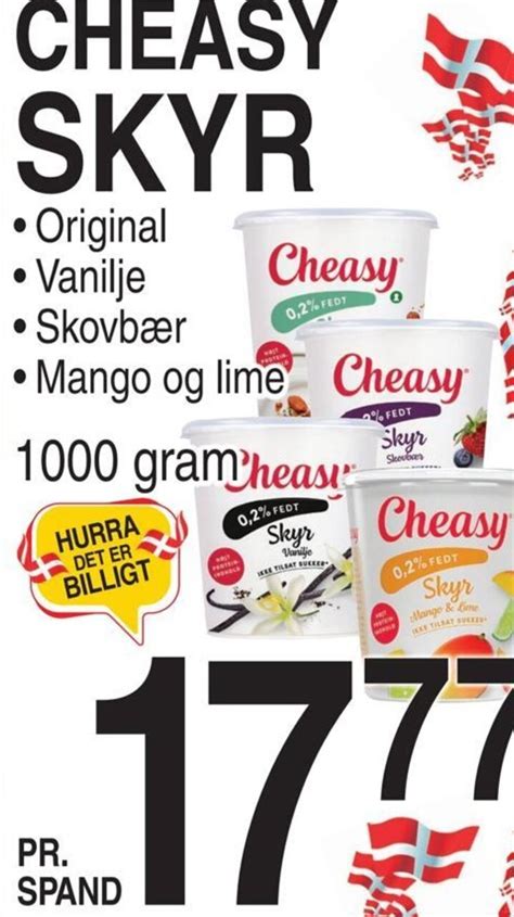 CHEASY SKYR Tilbud Hos ABC Lavpris