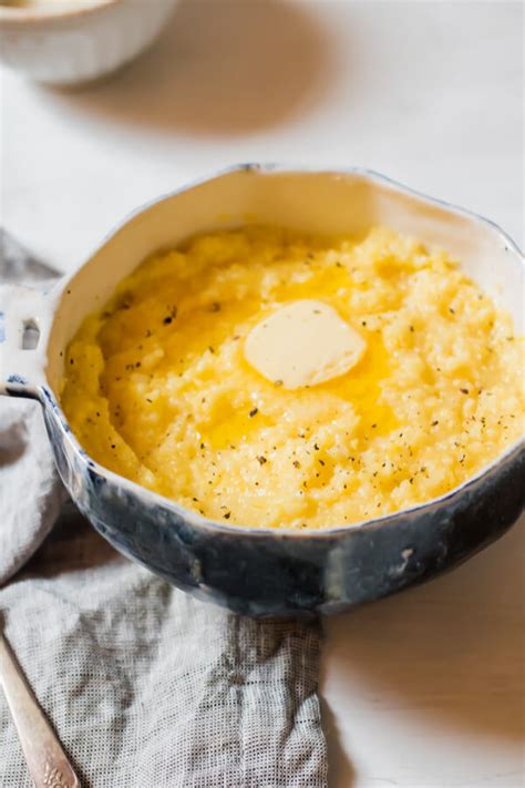 Easy Creamy Polenta In The Instant Pot Abra S Kitchen