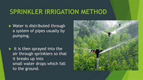 Modern Irrigation Methods