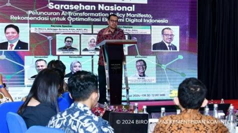 Pemerintah Dorong Adopsi AI Untuk Memacu Ekonomi Digital Nasional