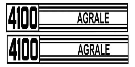 Kit Adesivos Compatível Trator Agrale 4100 Parcelamento sem juros