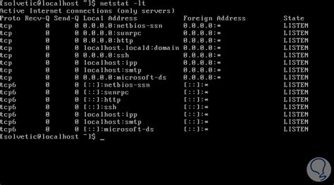 Comandos Netstat Para Administrar Red En Linux Solvetic