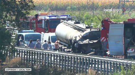 Caorso Piacenza Grave Incidente Sulla A21 2 Morti Veicoli