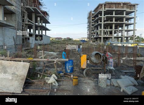 04.11.2019, Addis Ababa, , Ethiopia - Construction boom in Ethiopia ...