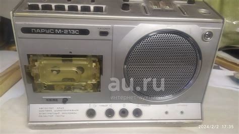 Кассетный магнитофон Парус 213с — купить в Красноярске. Состояние ...