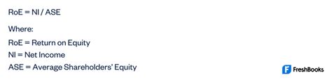 Return On Equity Roe Definition Formula Example