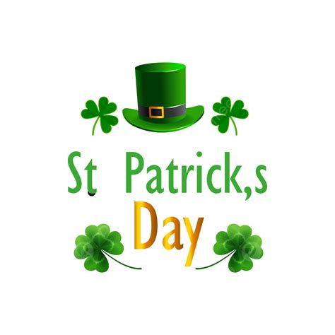 St Patricks Day Vector Art Png St Patricks Day Green Clover