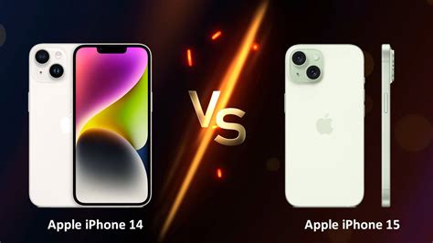 iPhone 15 vs iPhone 14 les différences