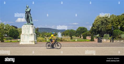 Marechal Ney Monument Statue Of Marshall Ney And Cyclist In The