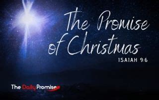 The Promise of Christmas | The Daily Promise