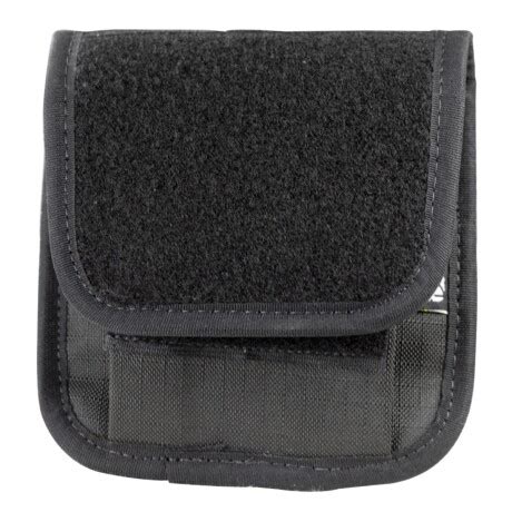 Pouch Bolsillo Para Chaleco Sistema MOLLE Negro Aventureros