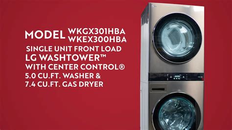 LG WashTowers Washtower With Touchscreen Controls And EzDispense